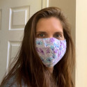 Cloth face mask - easy breathe lining