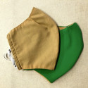 Cloth face mask - easy breathe lining
