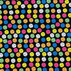 Confetti Pickleballs fabric...