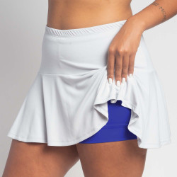 Flounce Skort - White Solid...