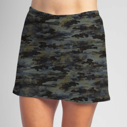 Sporty Skort - Slate Blue Camo