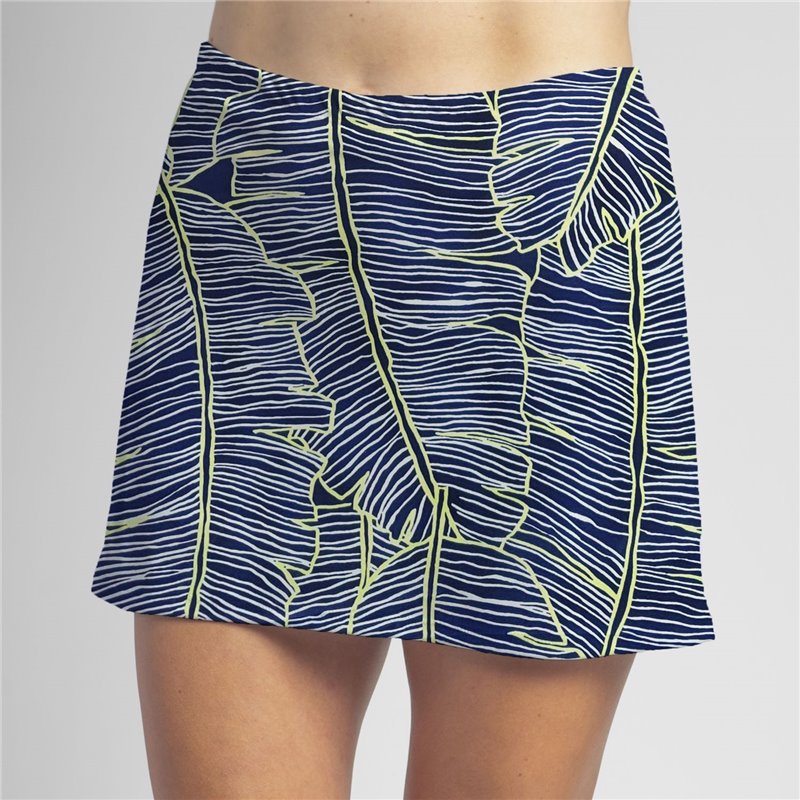 Sporty Skort - Navy Leaf Green Sporty Skort - Navy Leaf Green