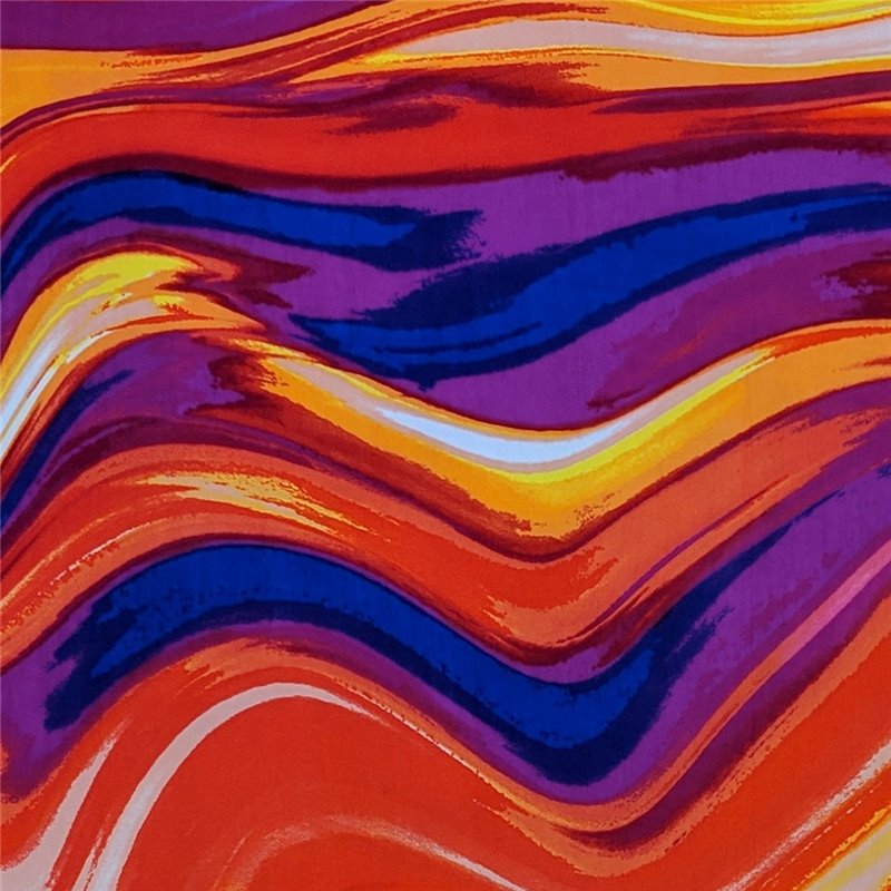 Sunset Swirl fabric swatch