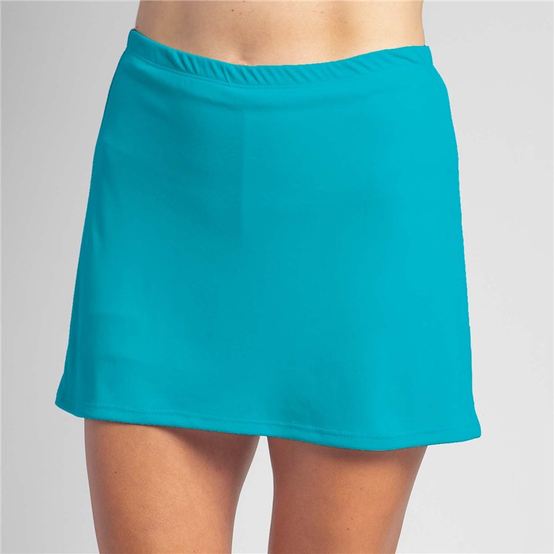 Sporty Skort - Aqua Solid Sporty Skort - Aqua Solid