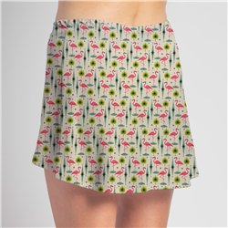 HiLo Skort - Atomic Flamingos