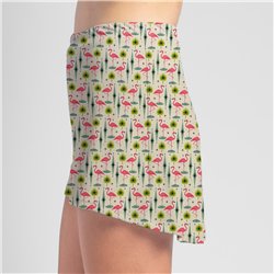 HiLo Skort - Atomic Flamingos