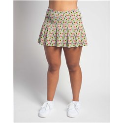 Flounce Skort - Atomic Flamingos
