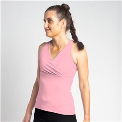 Racerback Top - Light Pink Solid