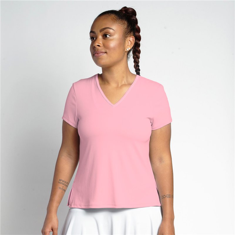 Short Sleeve Tee - Light Pink Solid Short Sleeve Tee - Light Pink Solid