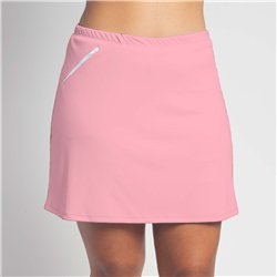 Golf/Walking Zipper Pocket Skort - Light Pink