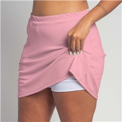Golf/Walking Zipper Pocket Skort - Light Pink