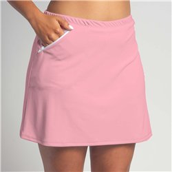 Golf/Walking Zipper Pocket Skort - Light Pink