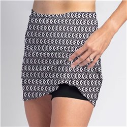 Sporty Skort - BW Geometric 