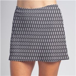 Sporty Skort - BW Geometric 