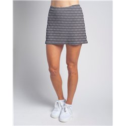 Sporty Skort - BW Geometric 