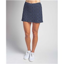 Sporty Skort - Blue Abstract