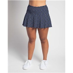 Flounce Skort - Blue Abstract