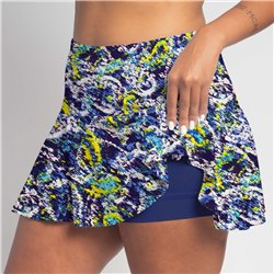 Flounce Skort - Blue Lagoon