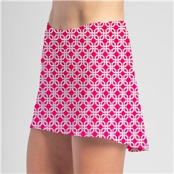 HiLo Skort - Pink Lattice