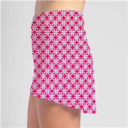HiLo Skort - Pink Lattice