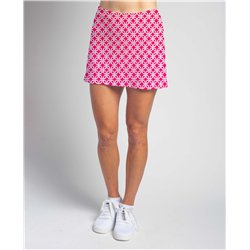 Sporty Skort - Pink Lattice