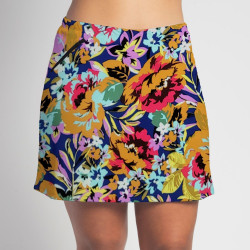 Golf/Walking Zipper Pocket Skort - Botanic Gardens