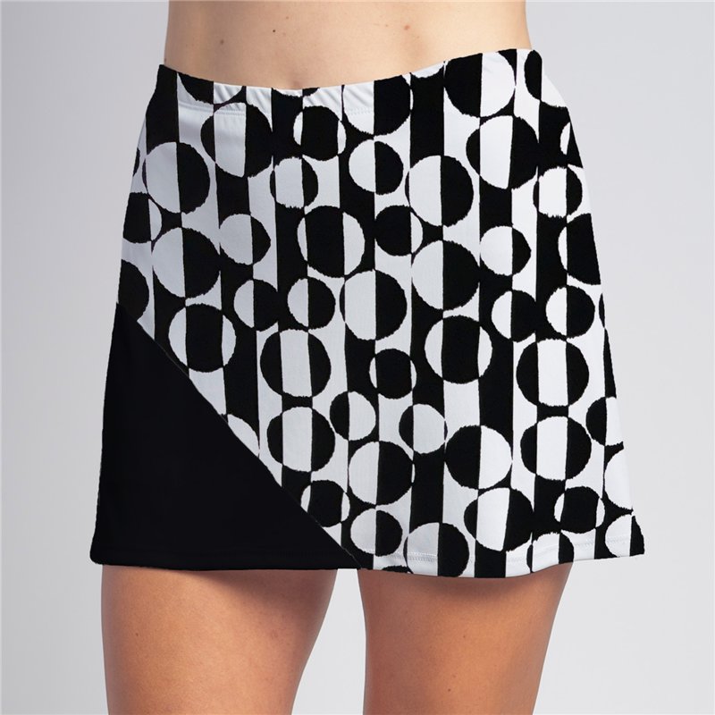 Bias Skort - BW Mod w/ Black
