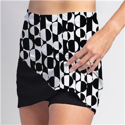 Bias Skort - BW Mod w/ Black