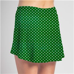 HiLo Skort - Kelly Mini Dot