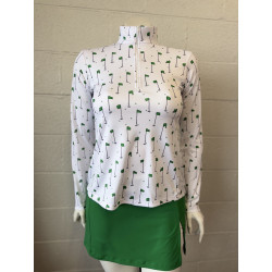 Long Sleeve Zipper Front...