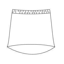 HiLo Skort - Martini Shakers