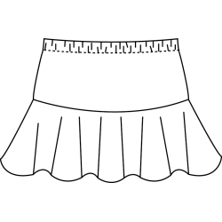 Flounce Skort - Martini...