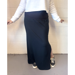 Warmup Maxi Skirt - Black
