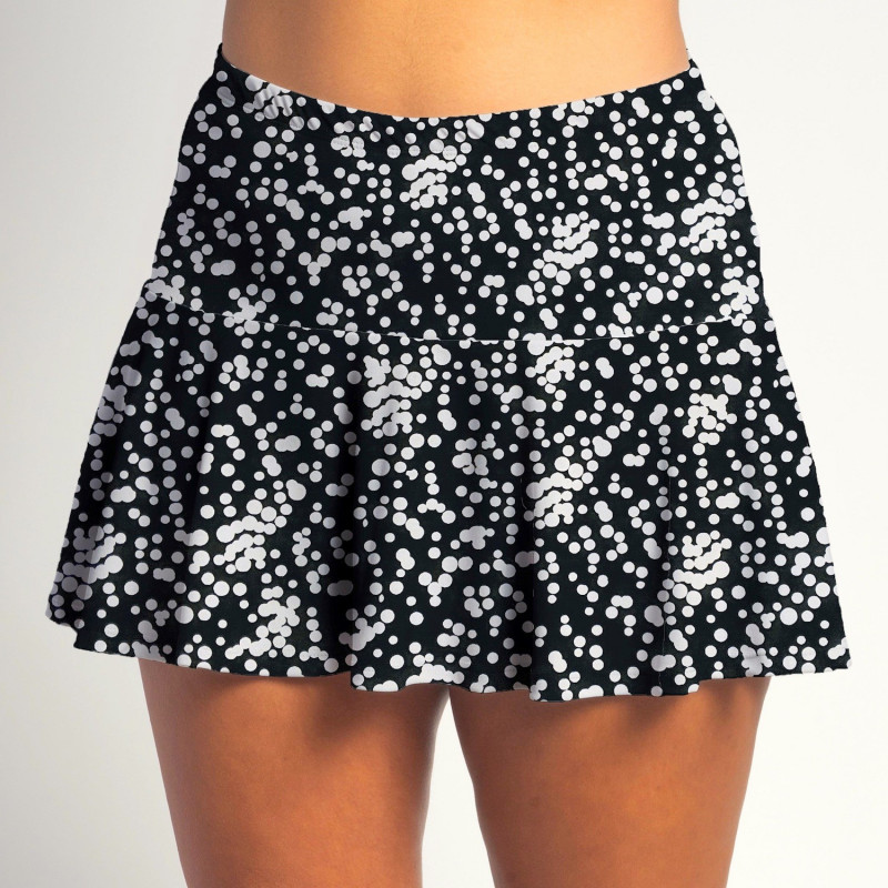 Flounce Skort - Scattered Dots all over