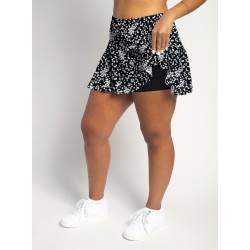 Flounce Skort - Scattered Dots all over