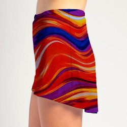 HiLo Skort - Sunset Swirl