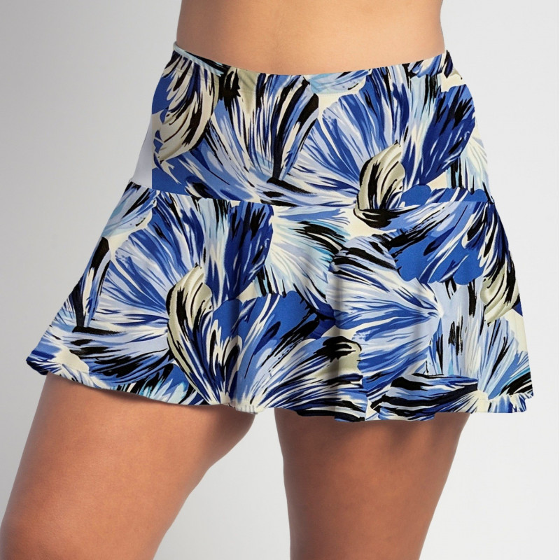 Flounce Skort - Forget Me Not all over print Flounce Skort - Forget Me Not all over print
