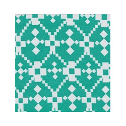 Jade Geometric fabric swatch