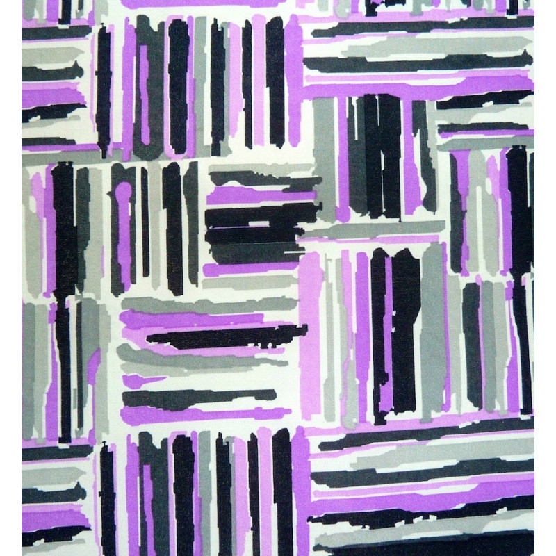 Violet Crosshatch fabric swatch Violet Crosshatch fabric swatch