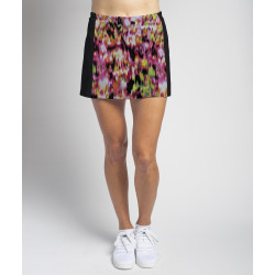 Slimming Panel Skort - Citrus Blast with Black side panels