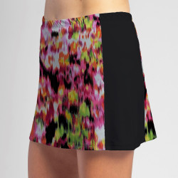 Slimming Panel Skort - Citrus Blast with Black side panels