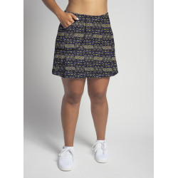 Golf/Walking Zipper Pocket Skort - Mardi Gras