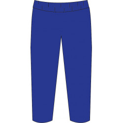 Capri (separate) with tennis ball pocket - Cobalt
