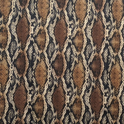Snakeskin fabric swatch