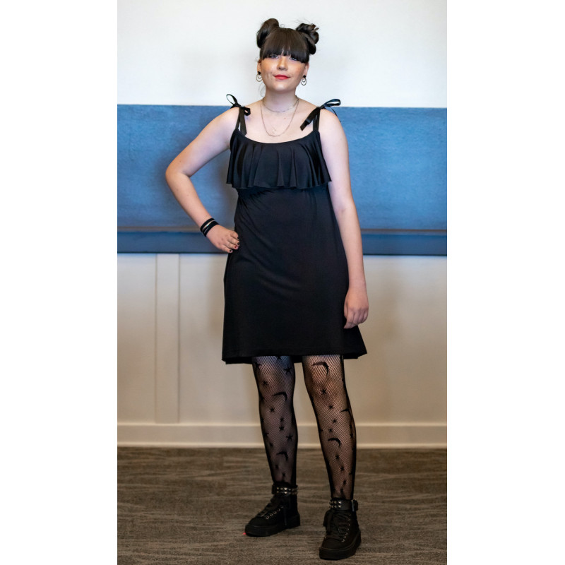Babydoll Dress - Black Babydoll Dress - Black
