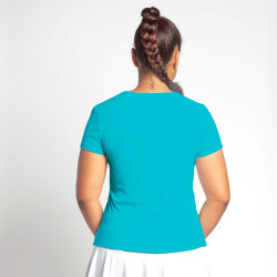 Short Sleeve Tee - Turquoise Solid