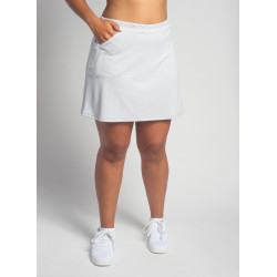 Golf/Walking Zipper Pocket Skort - White