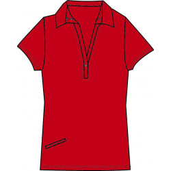 Short Sleeve Golf Tee - Red...