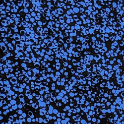 Blue Bubbles fabric swatch