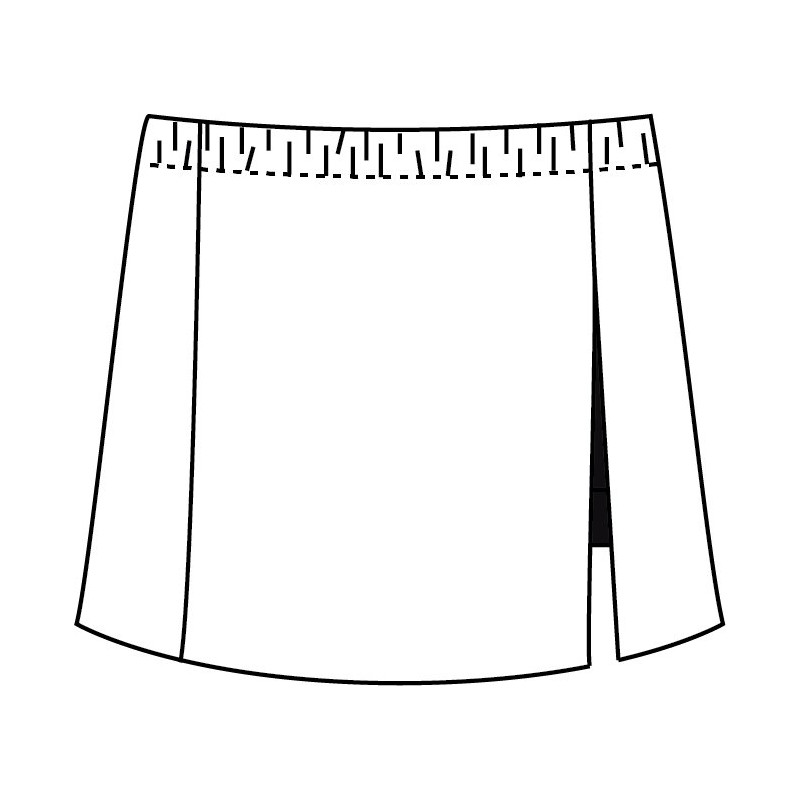 Side Slit Skort - Design your own Side Slit Skort - Design your own